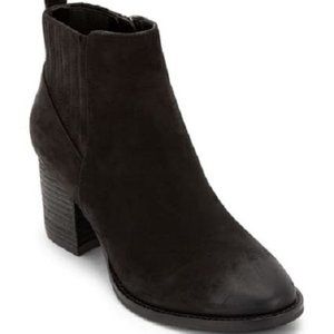 Blondo NOA Nubuck Black Ankle Boot Waterproof NEW!